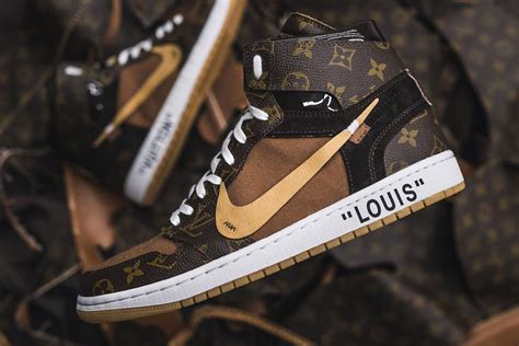 j1 x lv|Nike Air Jordan 1 x Louis Vuitton Might Be The Most Beautiful .